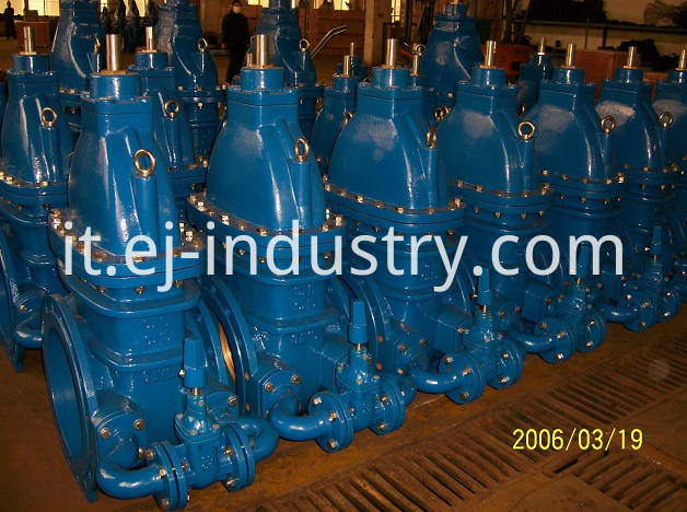 Valvola a saracinesca BS5163 di passaggio BS5163 Gate Valve by Pass